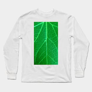 Green Leaf Long Sleeve T-Shirt